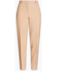 Boutique Moschino - Crepe Tapered Pants - Lyst