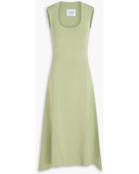 Galvan London - Claudia ponte midi dress - Lyst