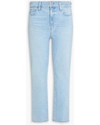 PAIGE - Cindy High-rise Slim-leg Jeans - Lyst