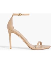 Stuart Weitzman - Leather Sandals - Lyst