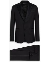 Canali - Wool And Mohair-blend Twill Suit - Lyst
