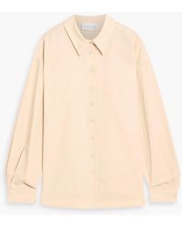 Mikael Aghal - Cotton And Linen-Blend Shirt - Lyst
