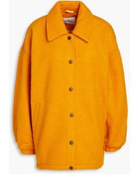 American Vintage - Brushed Wool-blend Felt Jacket - Lyst