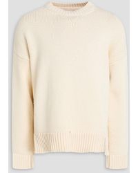 Jil Sander - Cotton-Blend Sweater - Lyst