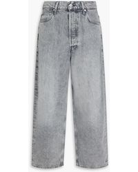Mother - Hoch sitzende jeans "main course nerdy" mit weitem bein - Lyst
