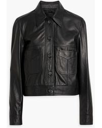 Nili Lotan - Clarisse Leather Jacket - Lyst