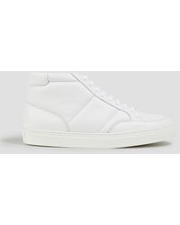Officine Generale Danny Leather High-top Trainers - White