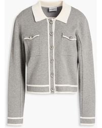 Claudie Pierlot - Stretch-Knit Cardigan - Lyst