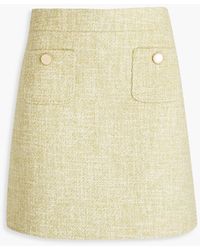 Sandro - Gaella Wool-blend Tweed Mini Skirt - Lyst