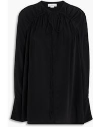 Victoria Beckham - Silk Crepe De Chine Blouse - Lyst