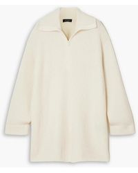 Lisa Yang - Aubree Ribbed Cashmere Half-zip Turtleneck Sweater - Lyst