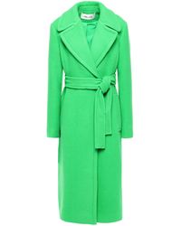 diane von furstenberg wool coat
