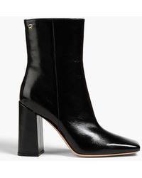 Gianvito Rossi - Freeda Patent-Leather Ankle Boots - Lyst