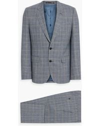 Paul Smith - Checked Wool, Silk And Linen-Blend Suit - Lyst