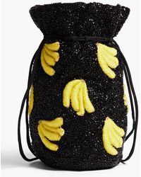 Ganni edison shop bag