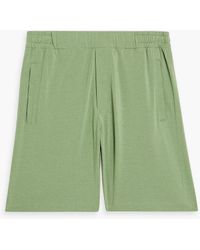 Hamilton and Hare - Stretch Lyocell And Cotton-blend Pajama Shorts - Lyst