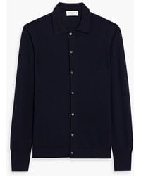 Officine Generale - Brent Merino Wool Cardigan - Lyst