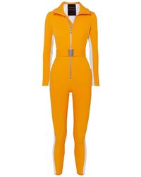 CORDOVA Belted Twill Ski Suit - Yellow