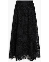 Erdem - Corded Lace Midi Skirt - Lyst