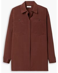 Lafayette 148 New York - Scout hemd aus satin aus einer seidenmischung - Lyst