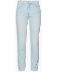 Officine Generale - Bret High-rise Tapered Jeans - Lyst