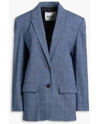 Isabel Marant - Onilind Checked Woven Blazer - Lyst