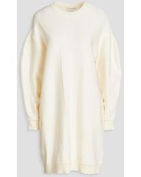 McQueen - Wool-blend Mini Dress - Lyst