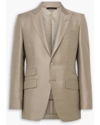 Tom Ford - O'Connor Slim-Fit Wool, Mohair And Silk-Blend Twill Suit Jacket - Lyst