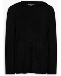 James Perse - Linen-blend Hooded Sweater - Lyst