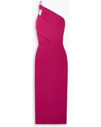 Et Ochs - Ruth One-shoulder Ruched Stretch-jersey Midi Dress - Lyst