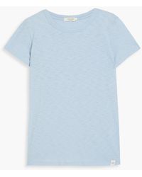 Rag & Bone - T-shirt aus pima-baumwoll-jersey mit flammgarneffekt - Lyst