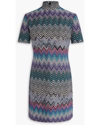 Missoni - Wool Mini Dress - Lyst