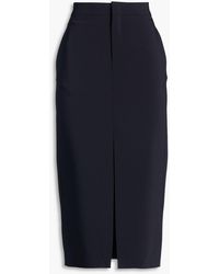 Isabel Marant - Crepe Midi Pencil Skirt - Lyst