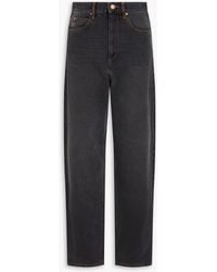 Isabel Marant - Corsy High-rise Tapered Jeans - Lyst
