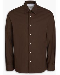 Officine Generale - Eloi Cotton-Poplin Shirt - Lyst