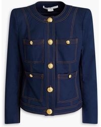 Veronica Beard - Ferazia Cotton-blend Canvas Jacket - Lyst