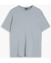 James Perse - Linen-blend T-shirt - Lyst