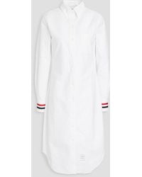 Thom Browne - Cotton Oxford Shirt Dress - Lyst