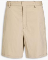 Prada - Cotton-Blend Chino Shorts - Lyst