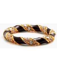 Zimmermann - Gold-tone, Crystal And Enamel Ring - Lyst