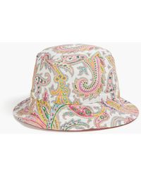Zimmermann - Kids Paisley-print Cotton Bucket Hat - Lyst