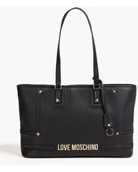 Love Moschino - Faux Pebbled-leather Tote - Lyst