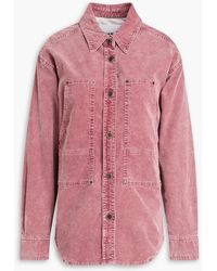 Isabel Marant - Oriana Cotton-Blend Corduroy Shirt Jacket - Lyst