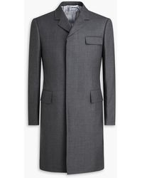 Thom Browne - Wool-Twill Coat - Lyst