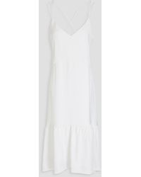 Claudie Pierlot - Satin Midi Dress - Lyst