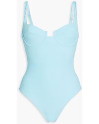Melissa Odabash - San Remo Ribbed Underwired Swimsuit - Lyst