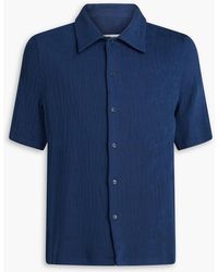 Sandro - Ribbed Jersey Shirt - Lyst
