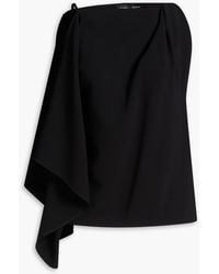 Proenza Schouler - Draped Crepe Top - Lyst