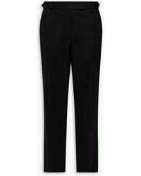 Proenza Schouler - Wool-Blend Twill Straight-Leg Pants - Lyst