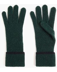 arch4 - Handschuhe aus geripptem kaschmir - Lyst